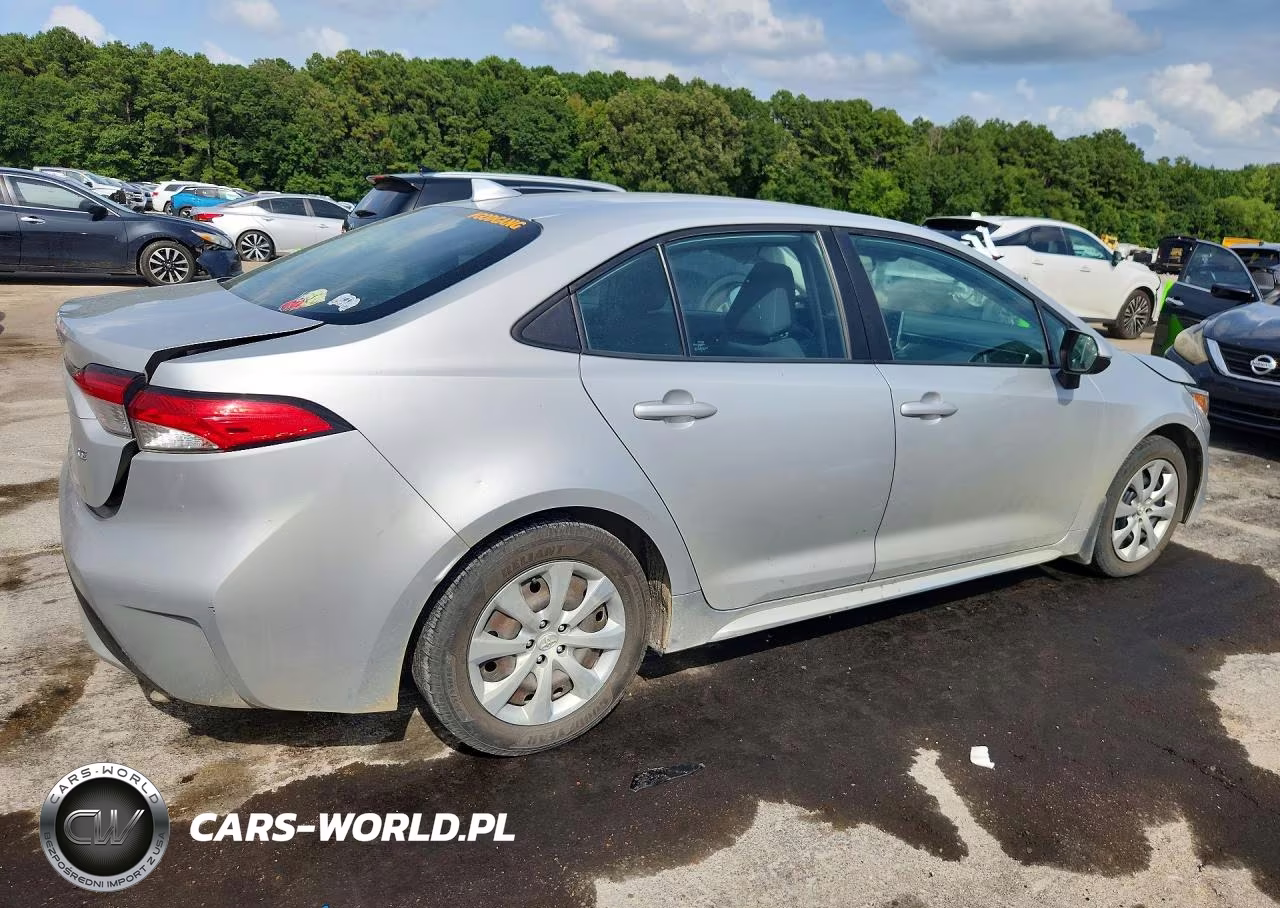 2021 Toyota Corolla Le VIN:5YFEPMAE7MP147933 - 3