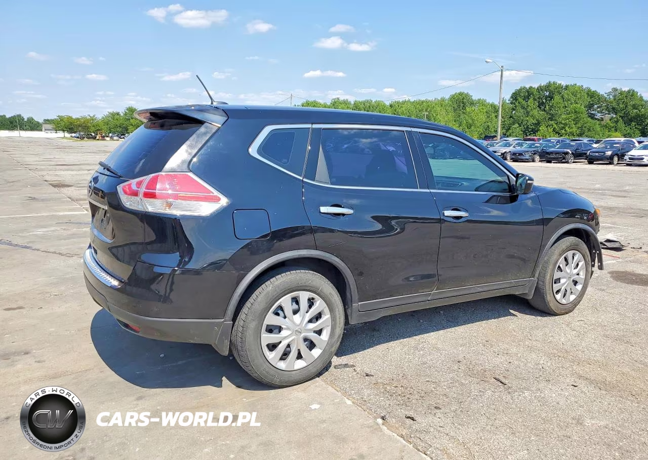 2015 Nissan Rogue S VIN:KNMAT2MT1FP539447 - 3