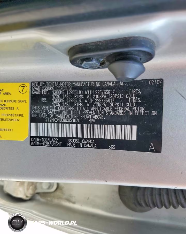 2008 Lexus Rx 350 VIN:2T2HK31U38C051070 - 13