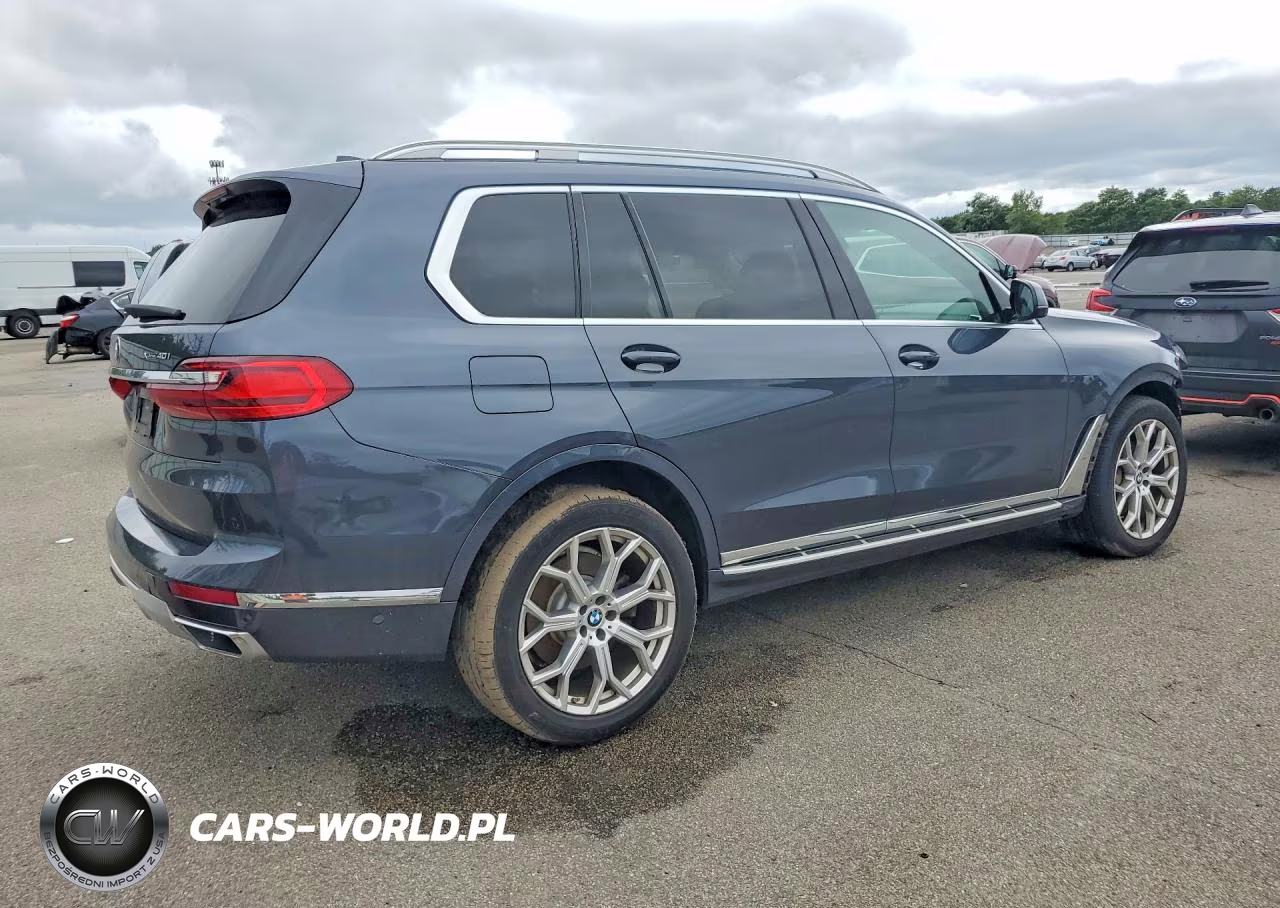 2021 BMW X7 xDrive40I VIN:5UXCW2C03M9E31518 - 3
