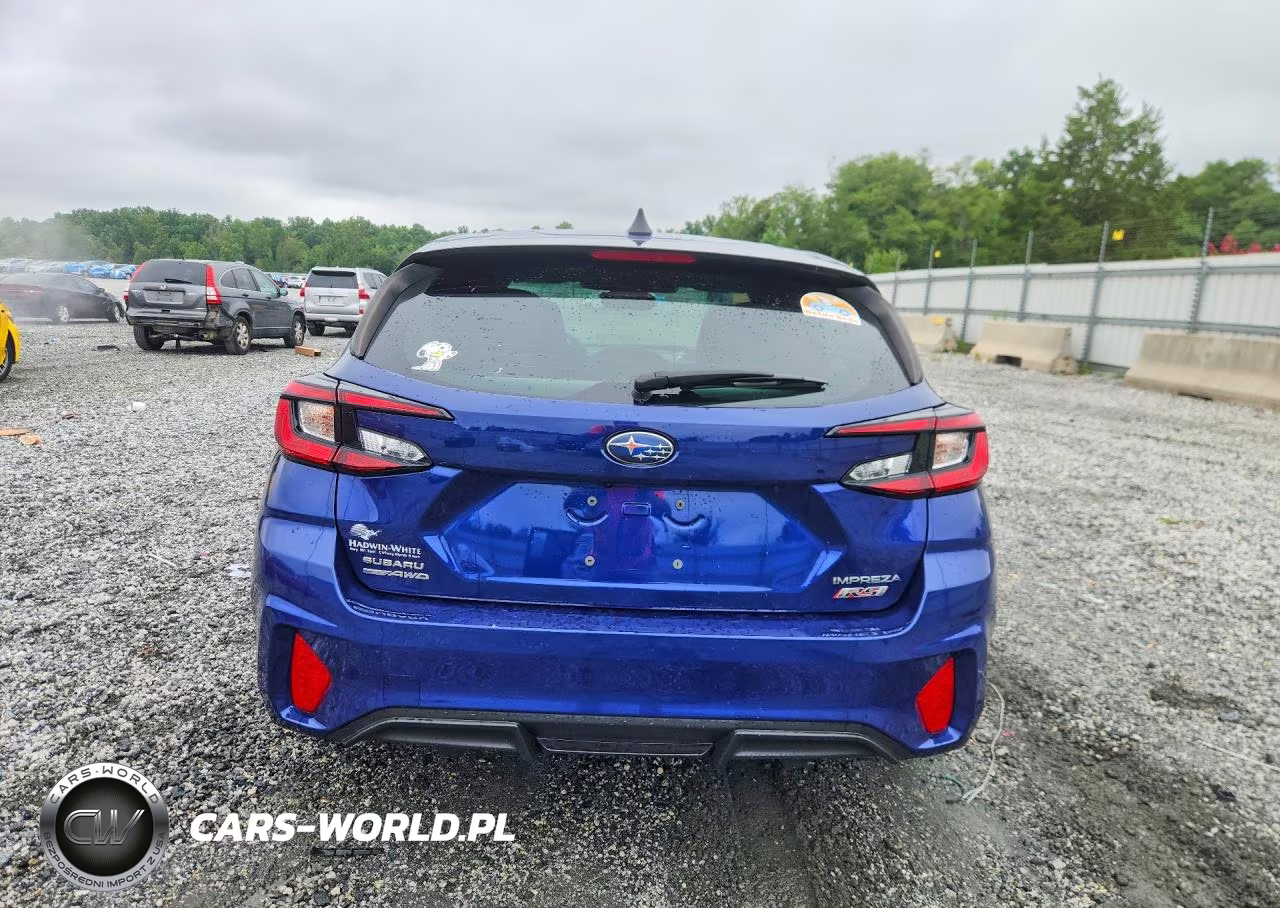 2024 Subaru Impreza Rs VIN:JF1GUHJC0R8281134 - 6