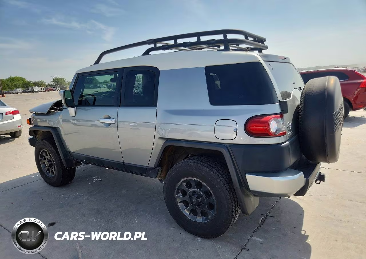 2012 Toyota Fj Cruiser Base VIN:JTEBU4BF9CK132989 - 2