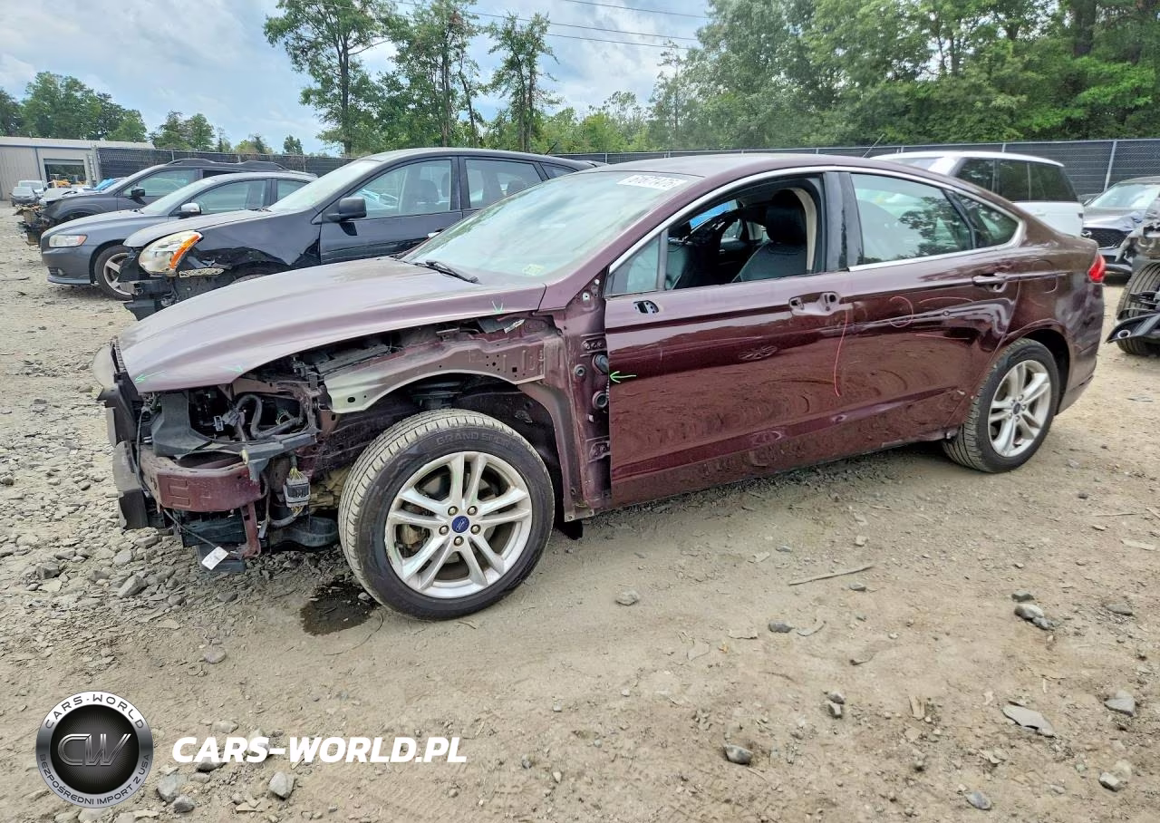 2018 Ford Fusion Se VIN:3FA6P0HD2JR164239 - 1