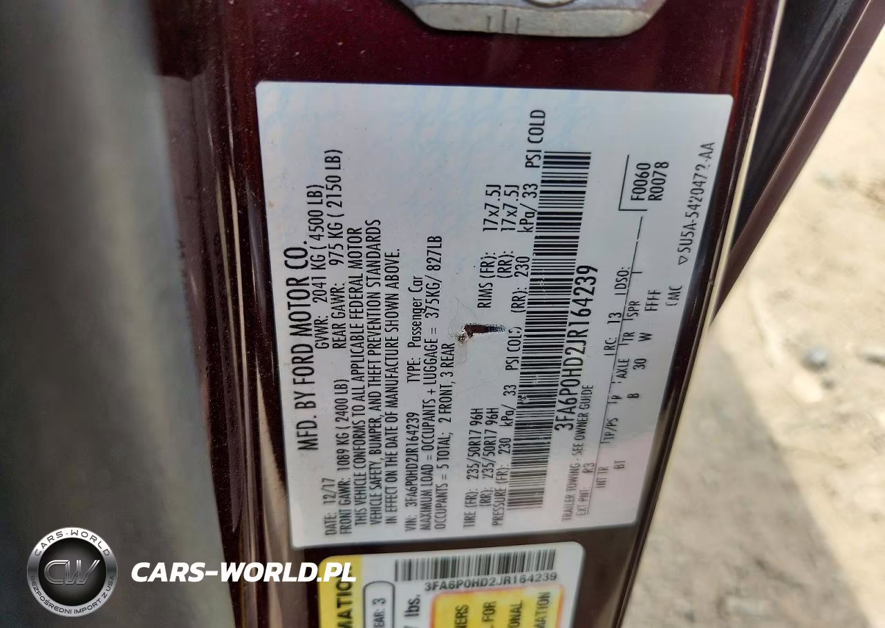 2018 Ford Fusion Se VIN:3FA6P0HD2JR164239 - 13