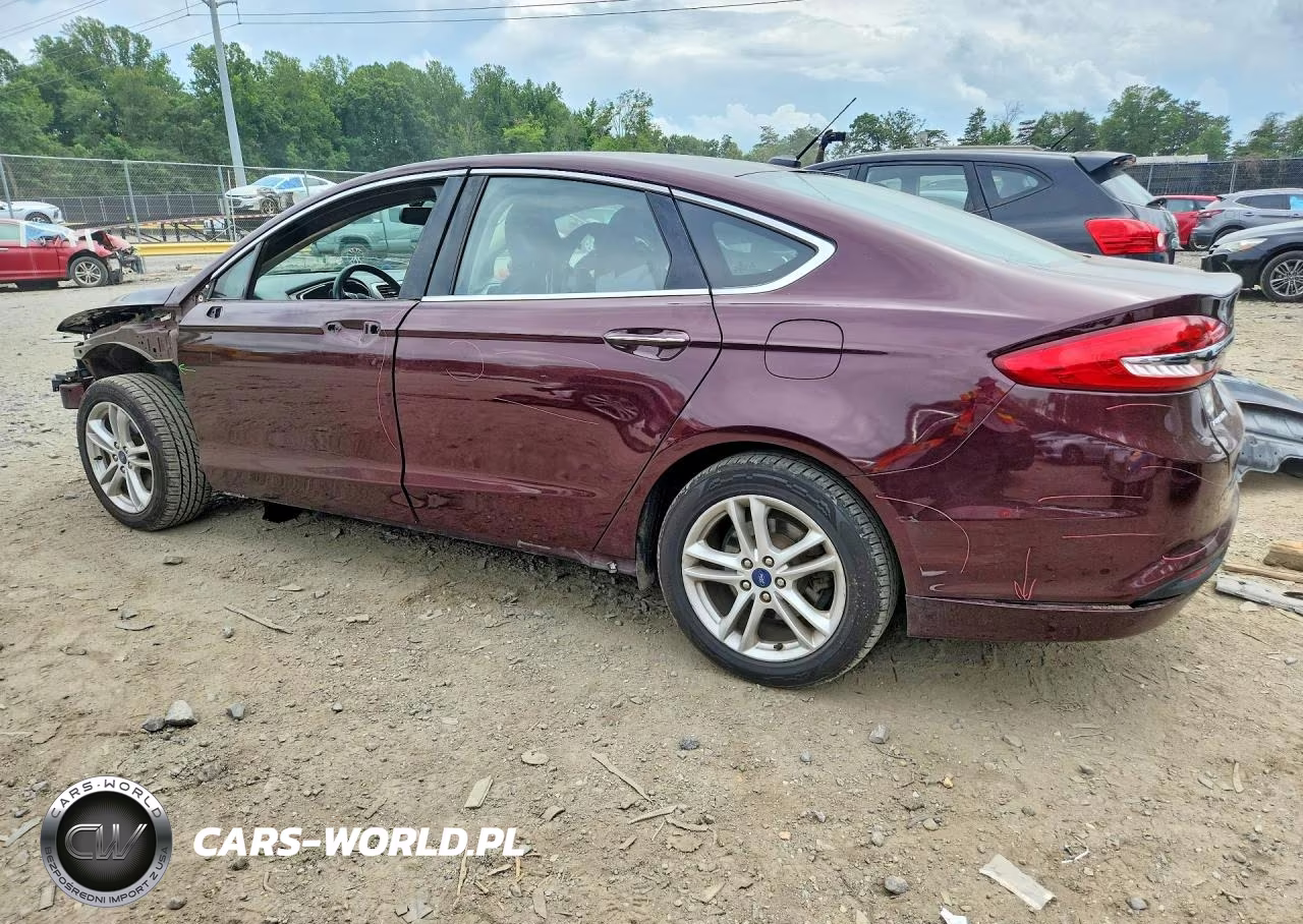 2018 Ford Fusion Se VIN:3FA6P0HD2JR164239 - 2