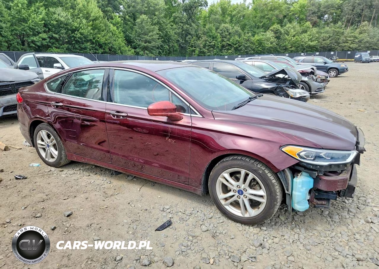 2018 Ford Fusion Se VIN:3FA6P0HD2JR164239 - 4