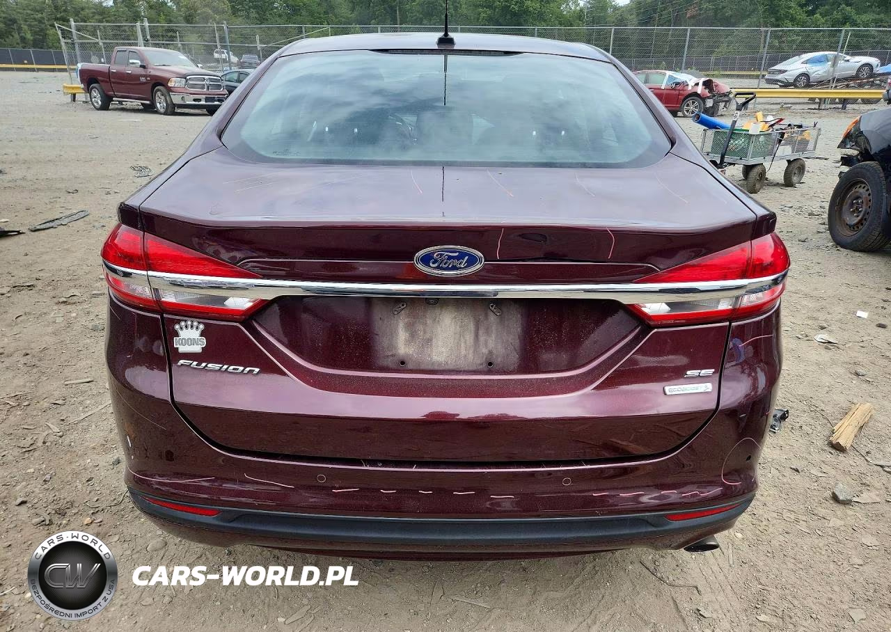 2018 Ford Fusion Se VIN:3FA6P0HD2JR164239 - 6