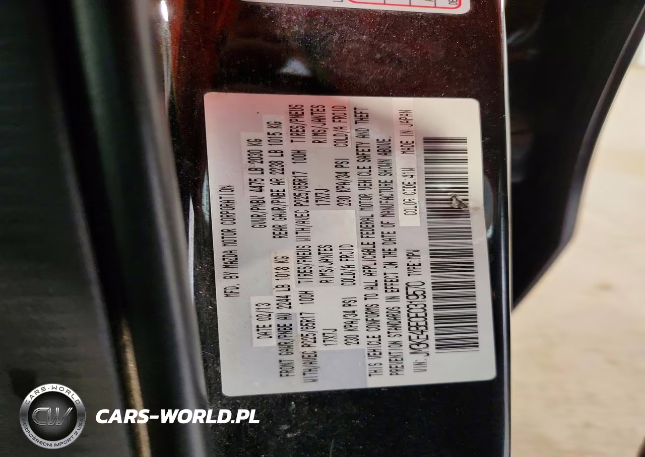 2014 Mazda Cx-5 Sport VIN:JM3KE4BE0E0319570 - 14
