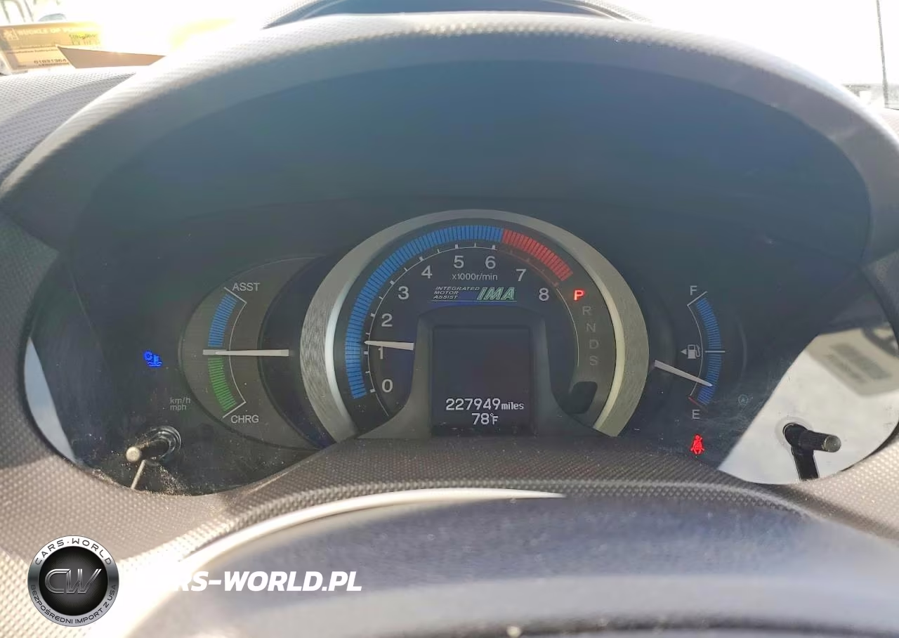 2010 Honda Insight Ex VIN:JHMZE2H79AS021391 - 9