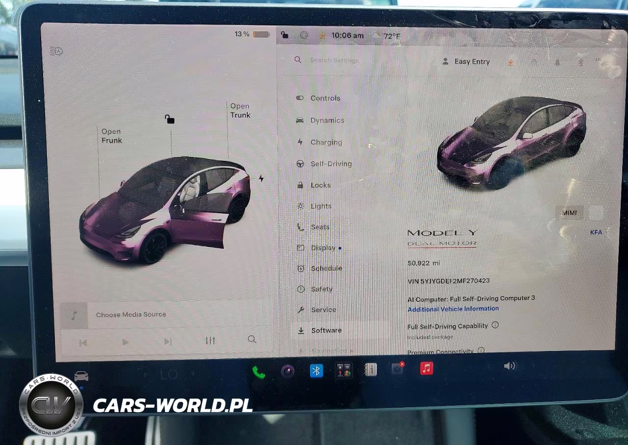 2021 Tesla Model Y VIN:5YJYGDEF2MF270423 - 9