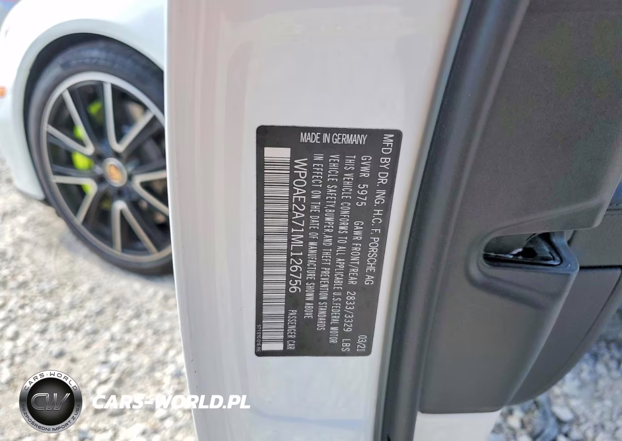 2021 Porsche Panamera 4 E-Hybrid VIN:WP0AE2A71ML126756 - 12