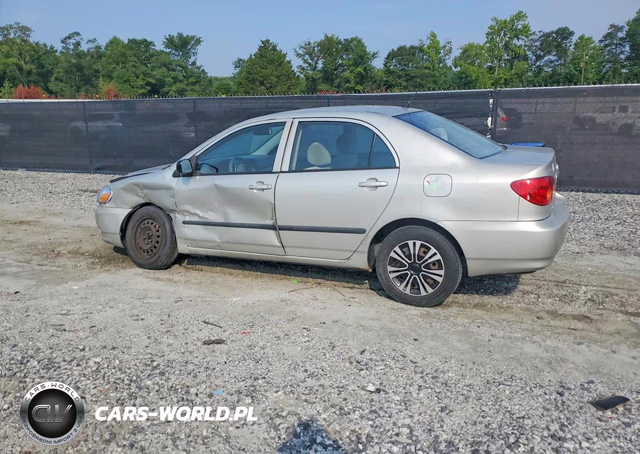 2004 Toyota Corolla Ce VIN:2T1BR32E64C307452 - 2