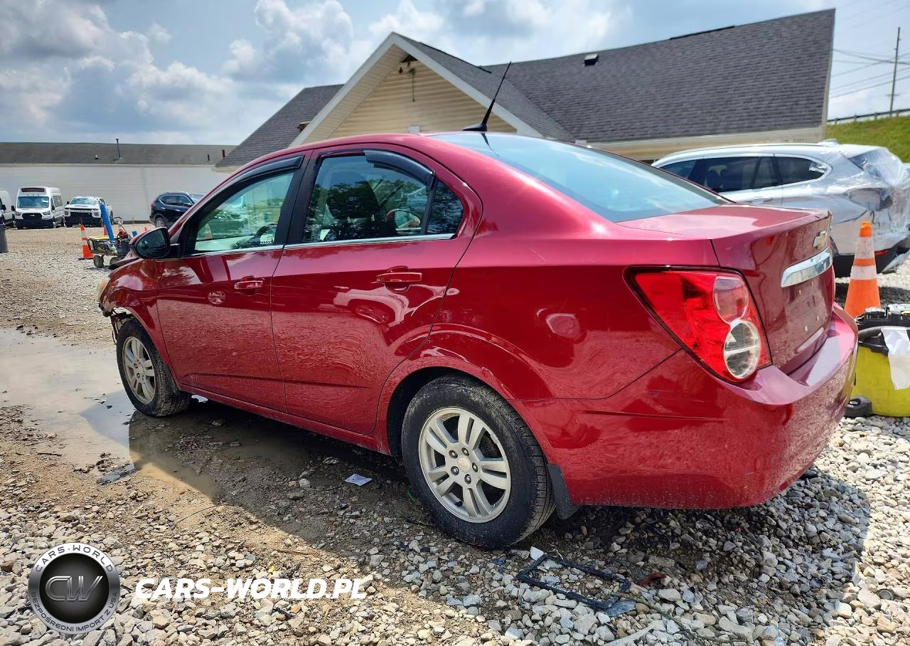 2013 Chevrolet Sonic Lt VIN:1G1JC5SHXD4249909 - 2