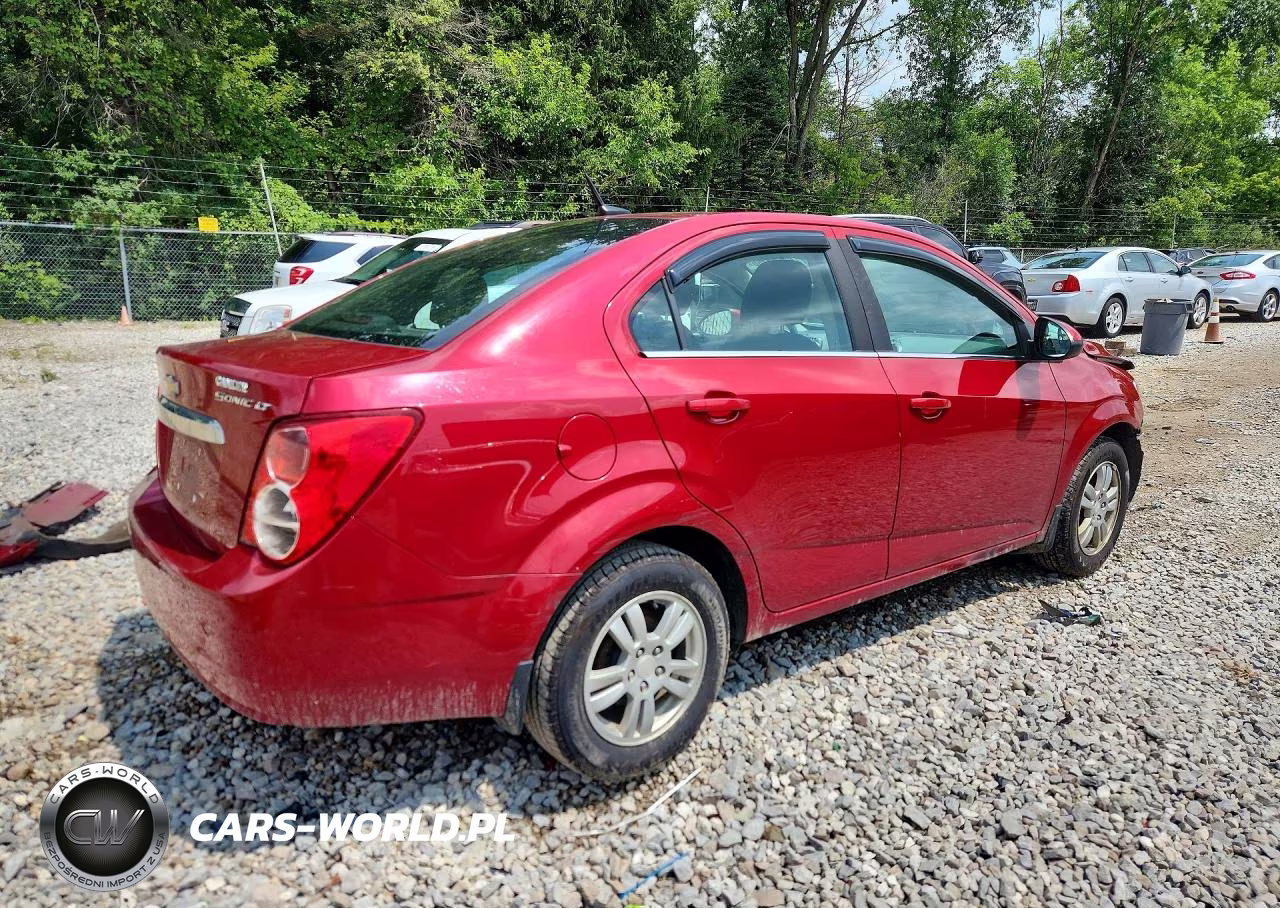 2013 Chevrolet Sonic Lt VIN:1G1JC5SHXD4249909 - 3