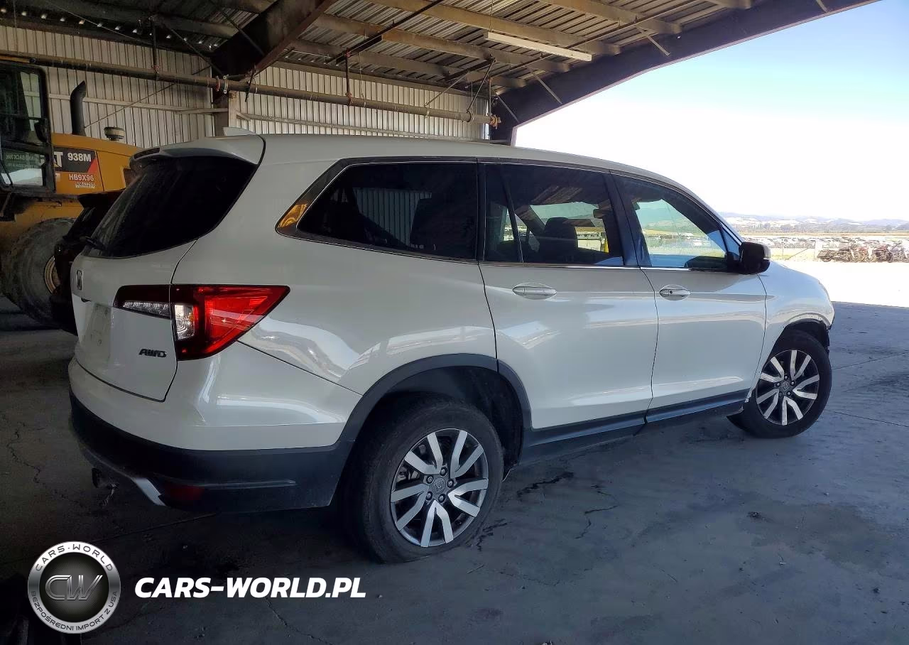 2020 Honda Pilot Exl VIN:5FNYF6H54LB060650 - 3