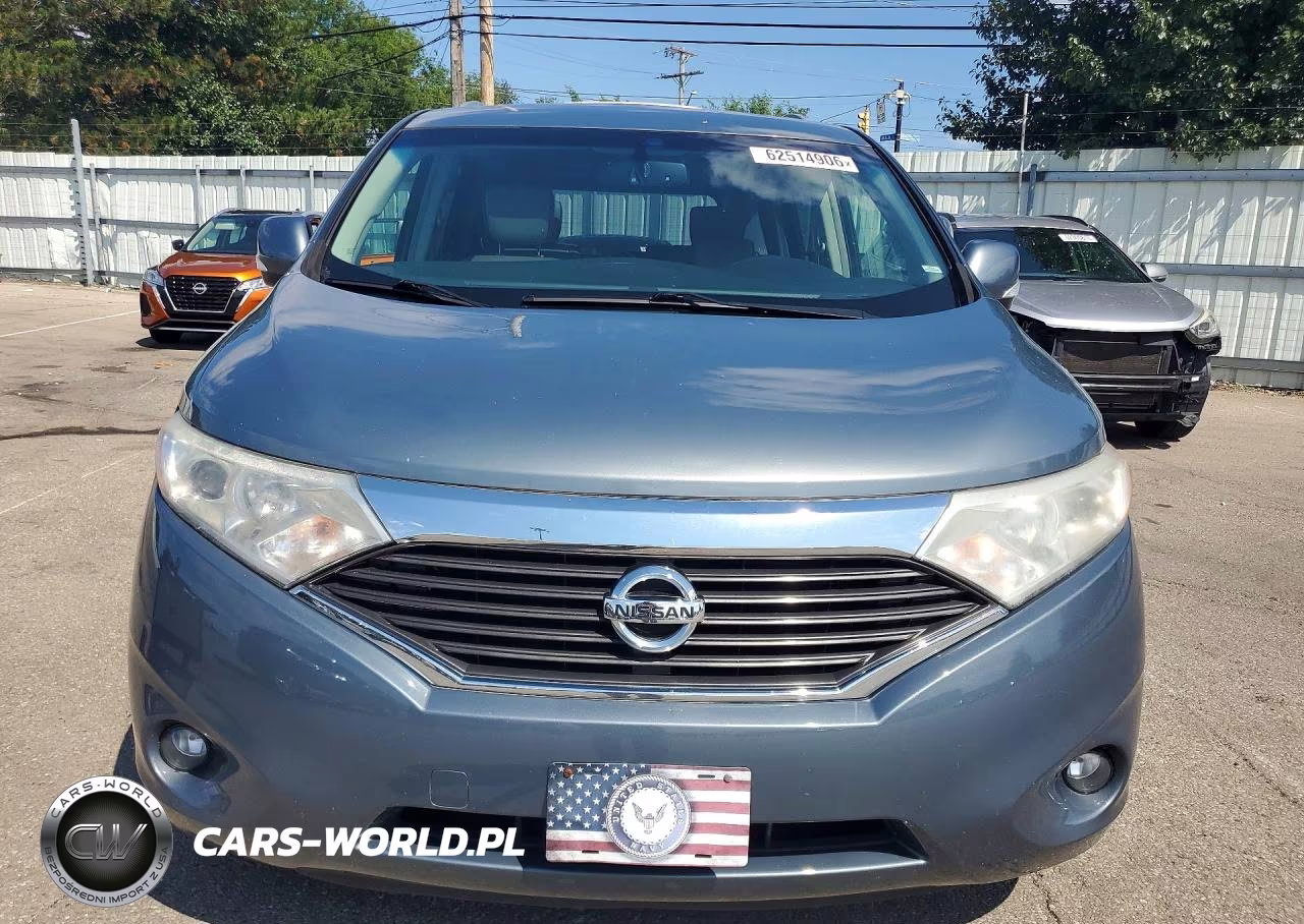 2012 Nissan Quest 3.5 S VIN:JN8AE2KP6C9033777 - 5