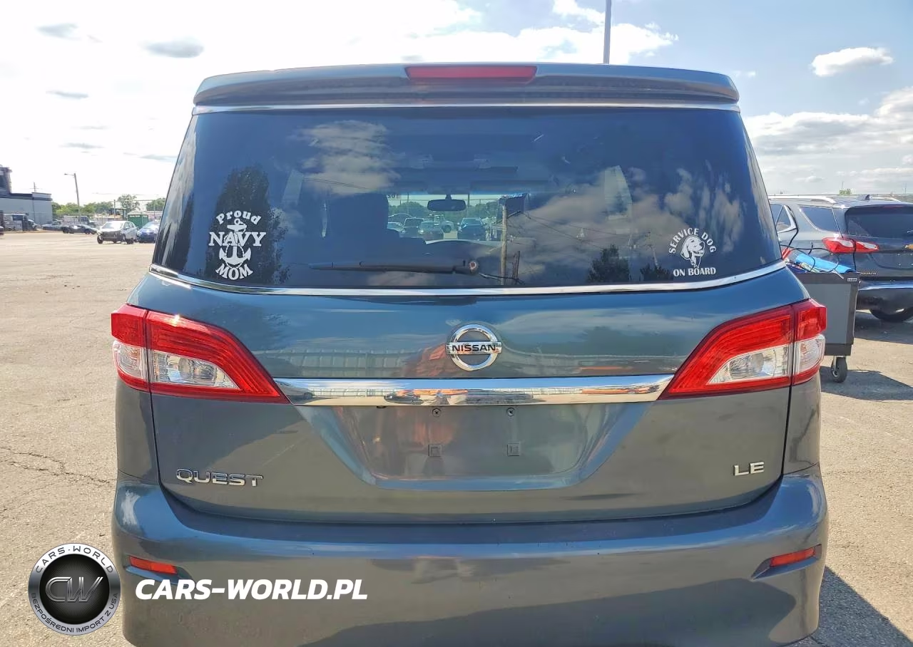 2012 Nissan Quest 3.5 S VIN:JN8AE2KP6C9033777 - 6