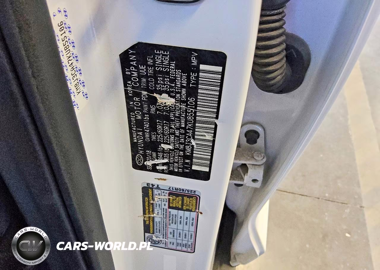 2019 Hyundai Tucson Value VIN:KM8J3CA47KU855106 - 13