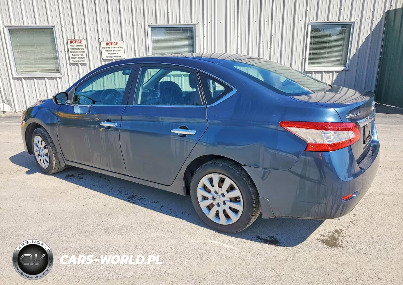 2014 Nissan Sentra S VIN:3N1AB7AP6EL685895 - 2