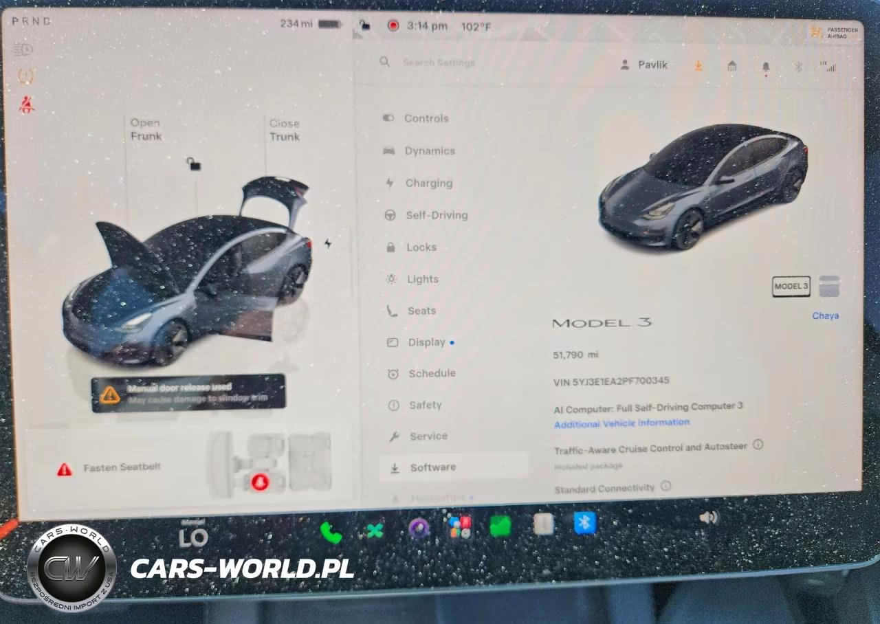 2023 Tesla Model 3 VIN:5YJ3E1EA2PF700345 - 9