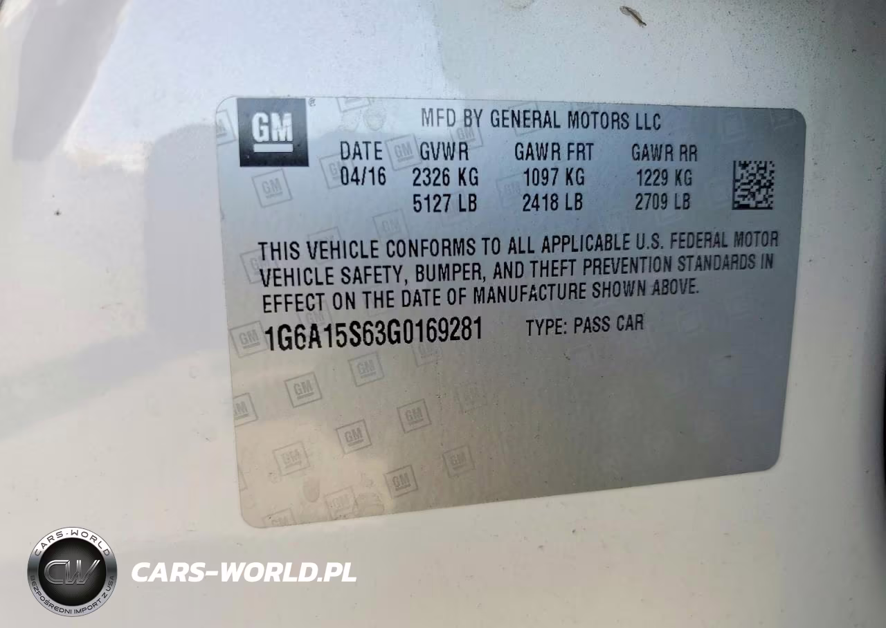 2016 Cadillac Cts-V VIN:1G6A15S63G0169281 - 13