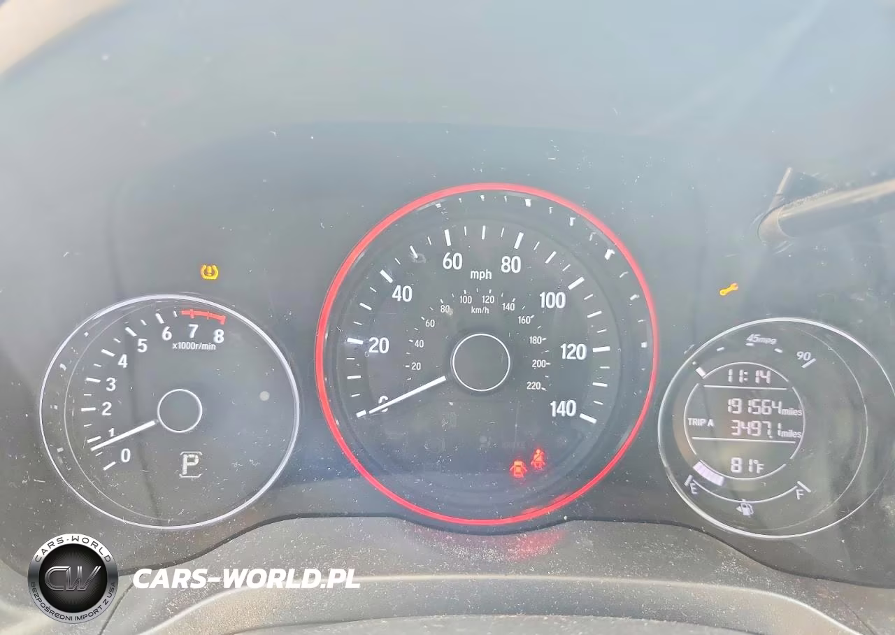 2021 Honda Hr-V Lx VIN:3CZRU5H31MM709718 - 9