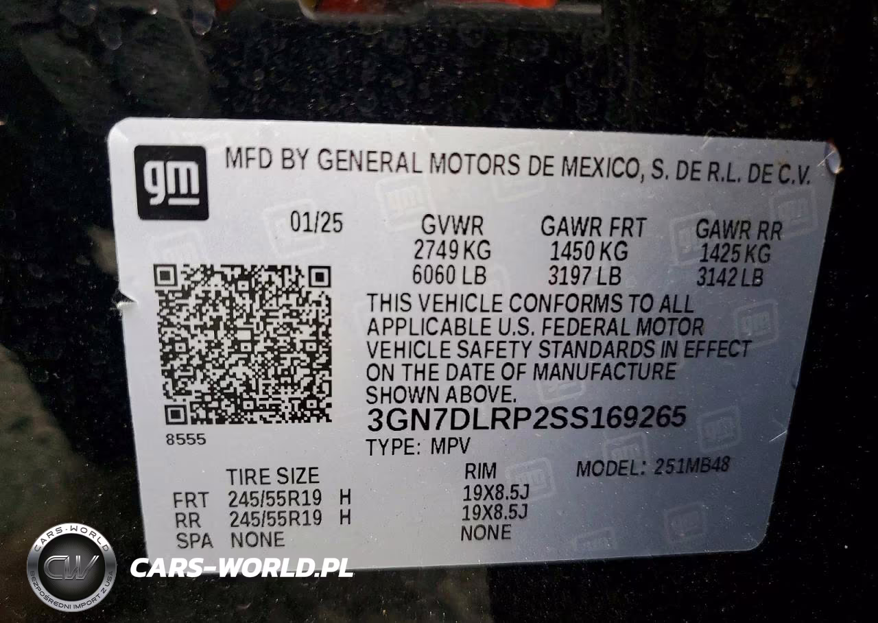2025 Chevrolet Equinox Lt VIN:3GN7DLRP2SS169265 - 13