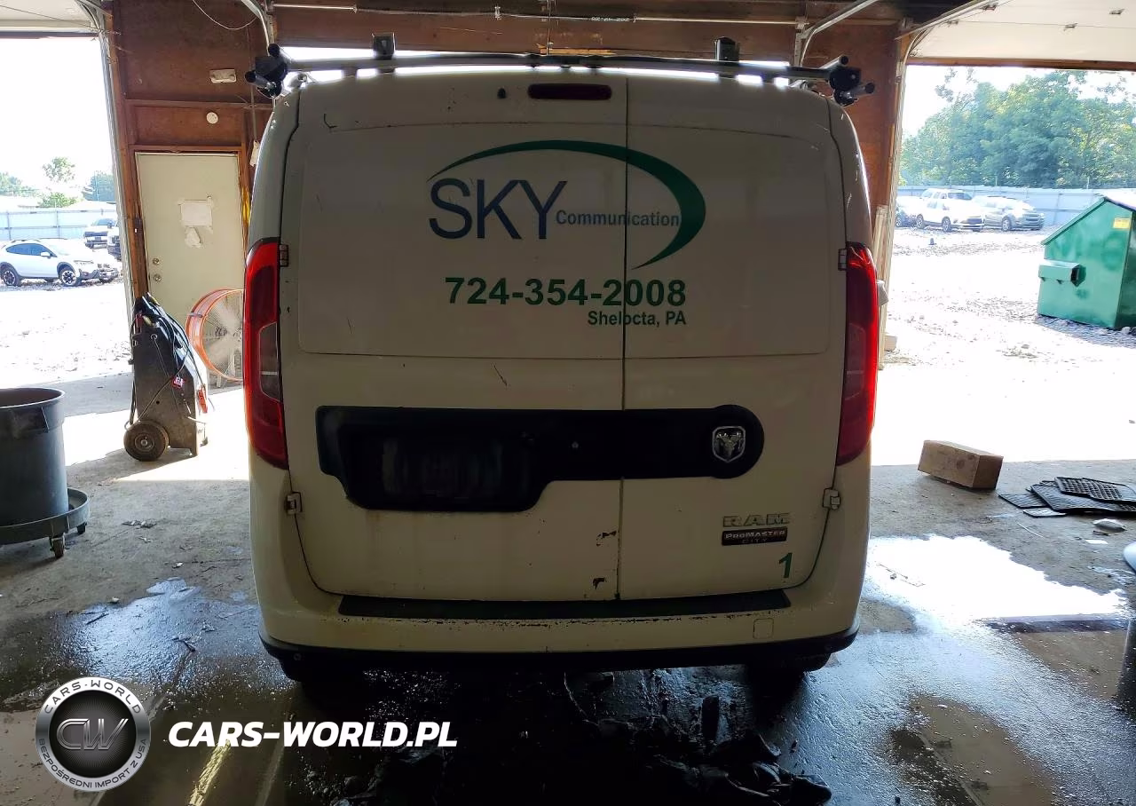 2017 Ram Promaster City Slt VIN:ZFBERFBB2H6D57613 - 6