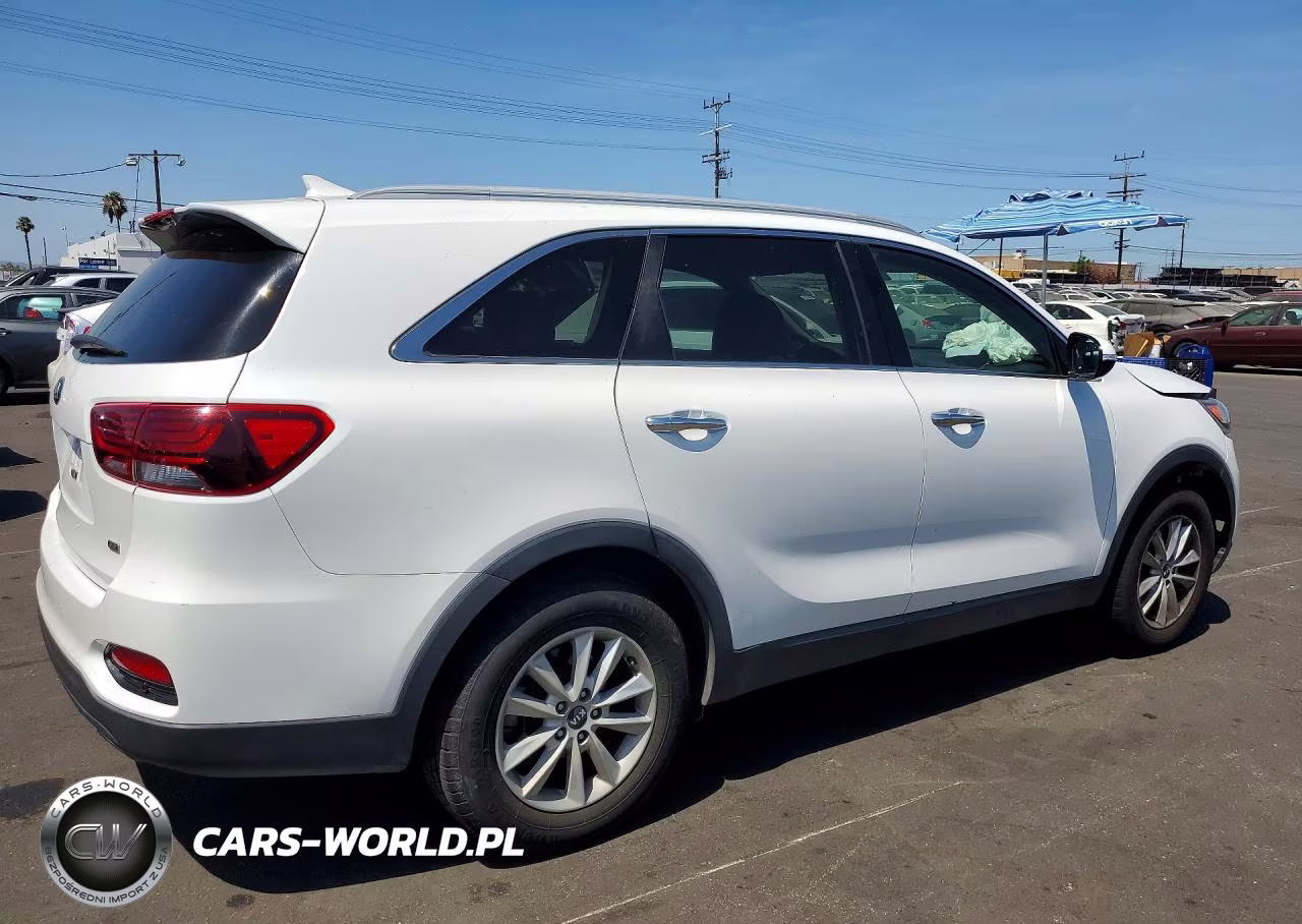 2019 Kia Sorento Lx VIN:5XYPG4A39KG524609 - 3