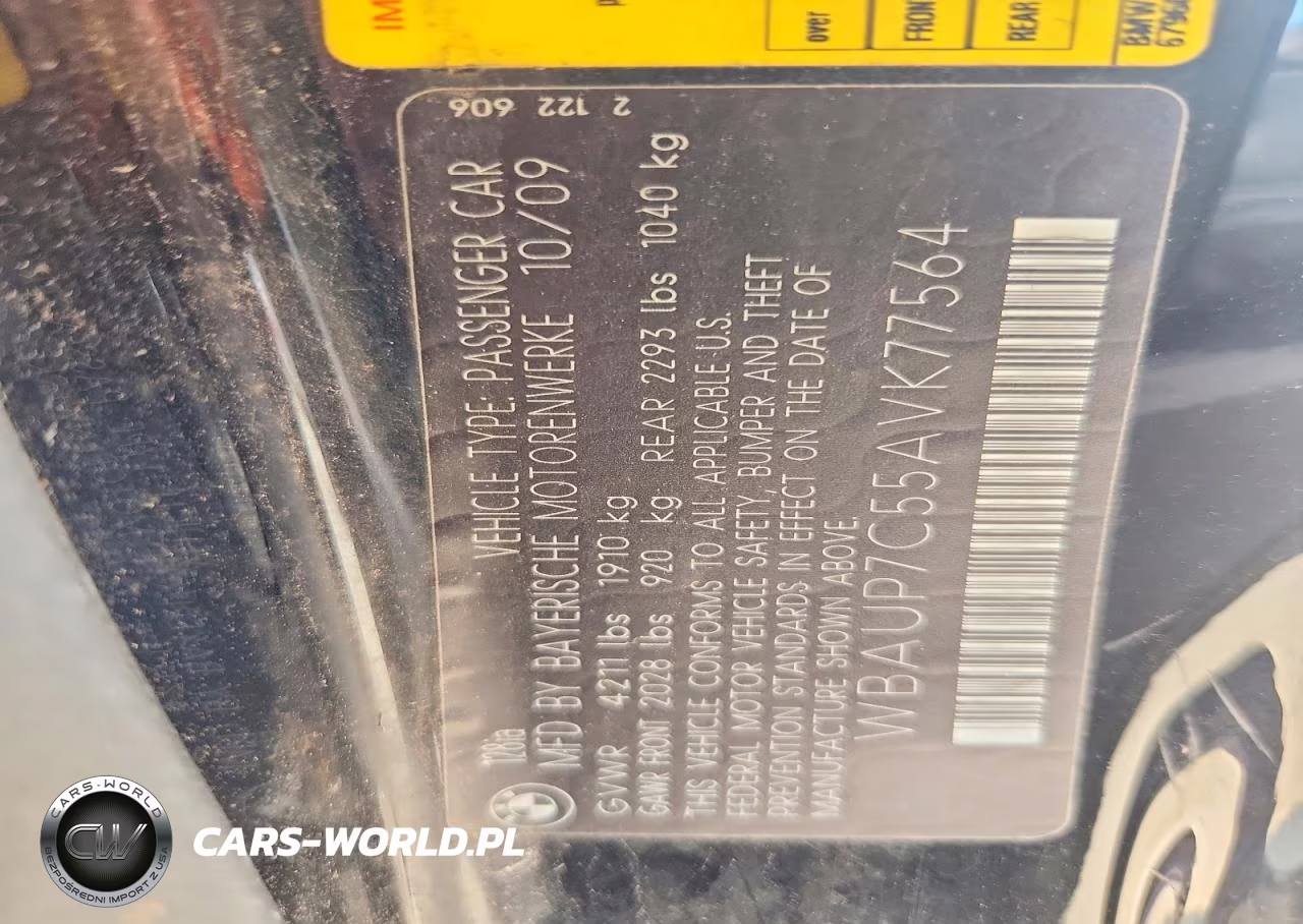 2010 BMW 128 I VIN:WBAUP7C55AVK77564 - 12