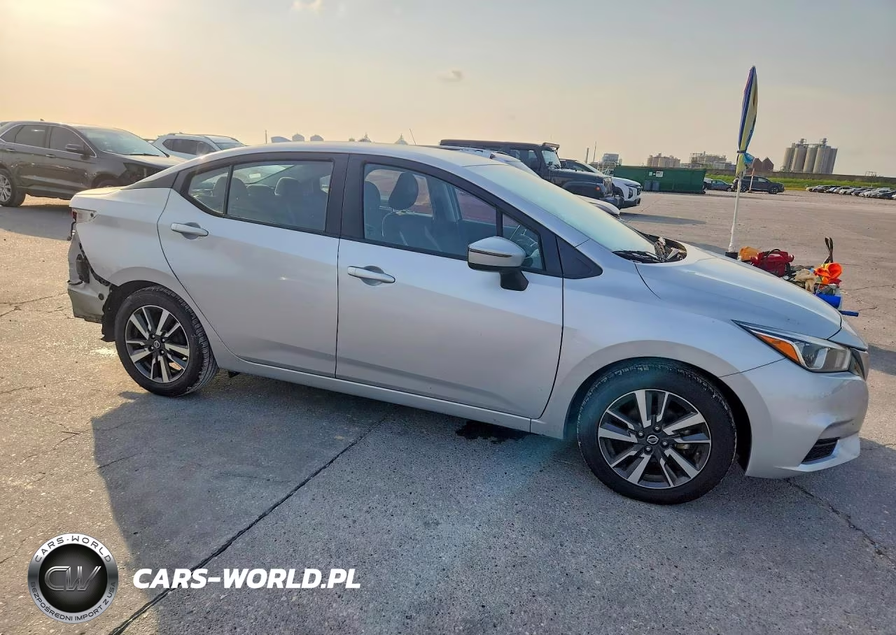 2021 Nissan Versa Sv VIN:3N1CN8EV7ML845344 - 4