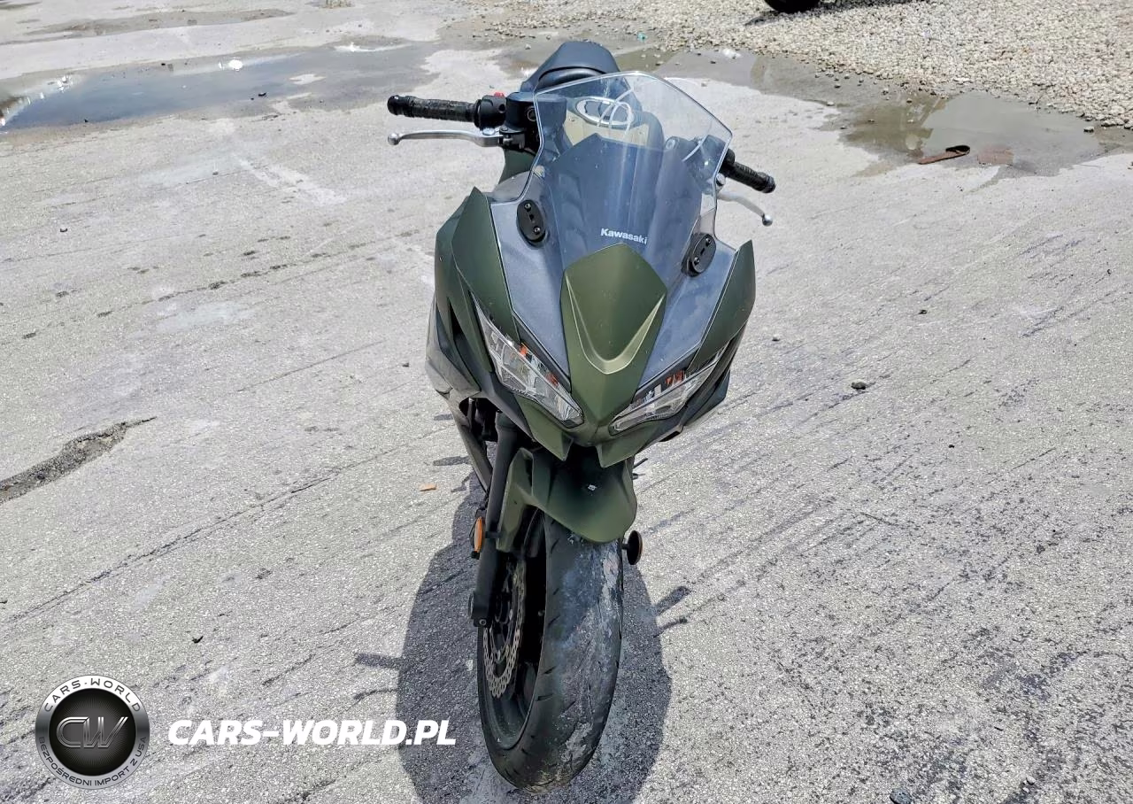 2024 Kawasaki Ex650 P VIN:ML5EXEP11RDAD3259 - 2