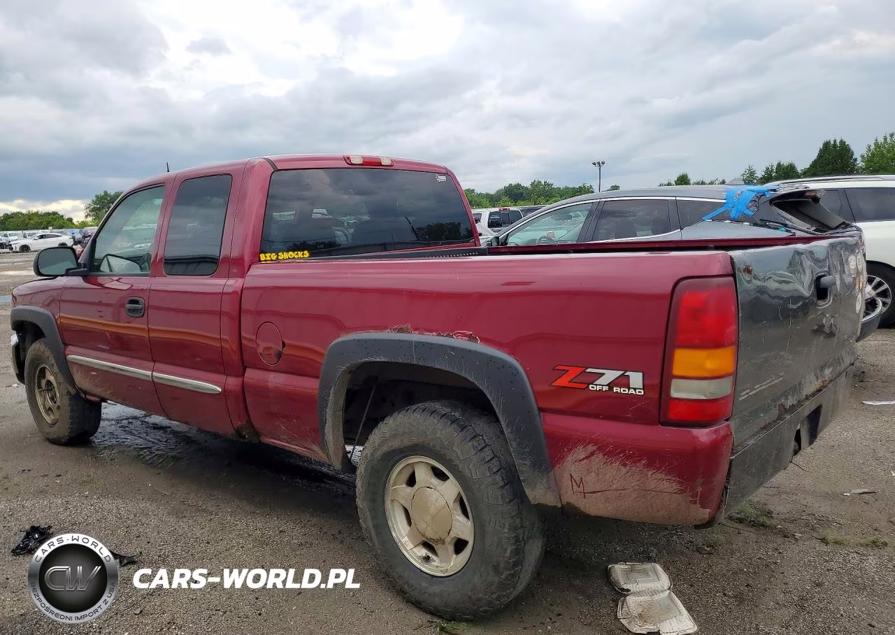 2004 GMC New Sierra K1500 VIN:2GTEK19T541160534 - 2