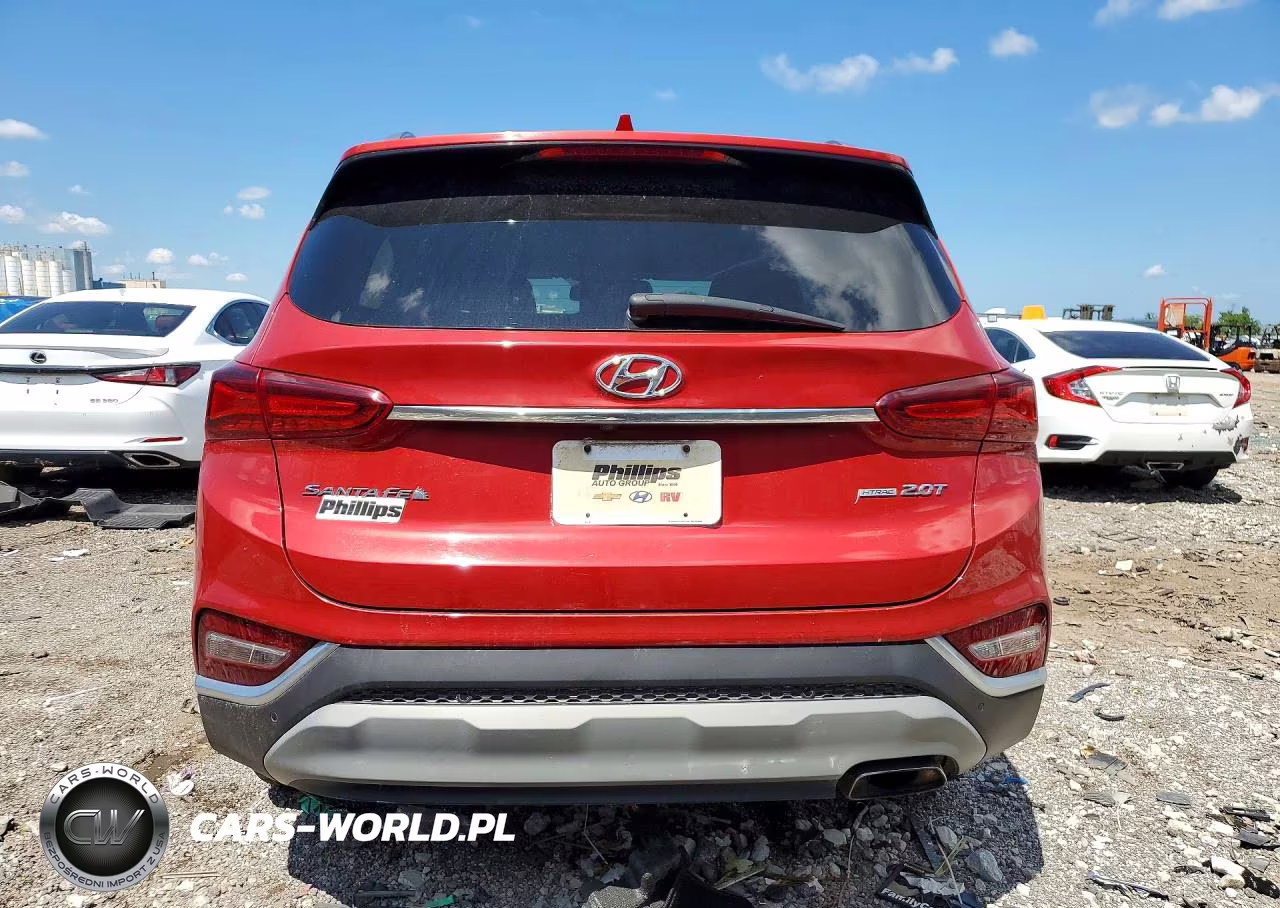 2019 Hyundai Santa Fe Limited 2.0T VIN:5NMS5CAA8KH070707 - 6