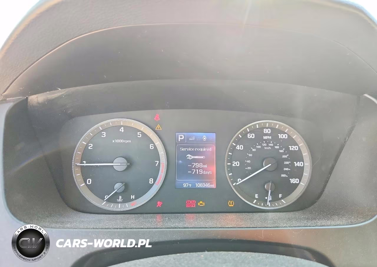 2016 Hyundai Sonata Se VIN:5NPE24AF8GH279107 - 9