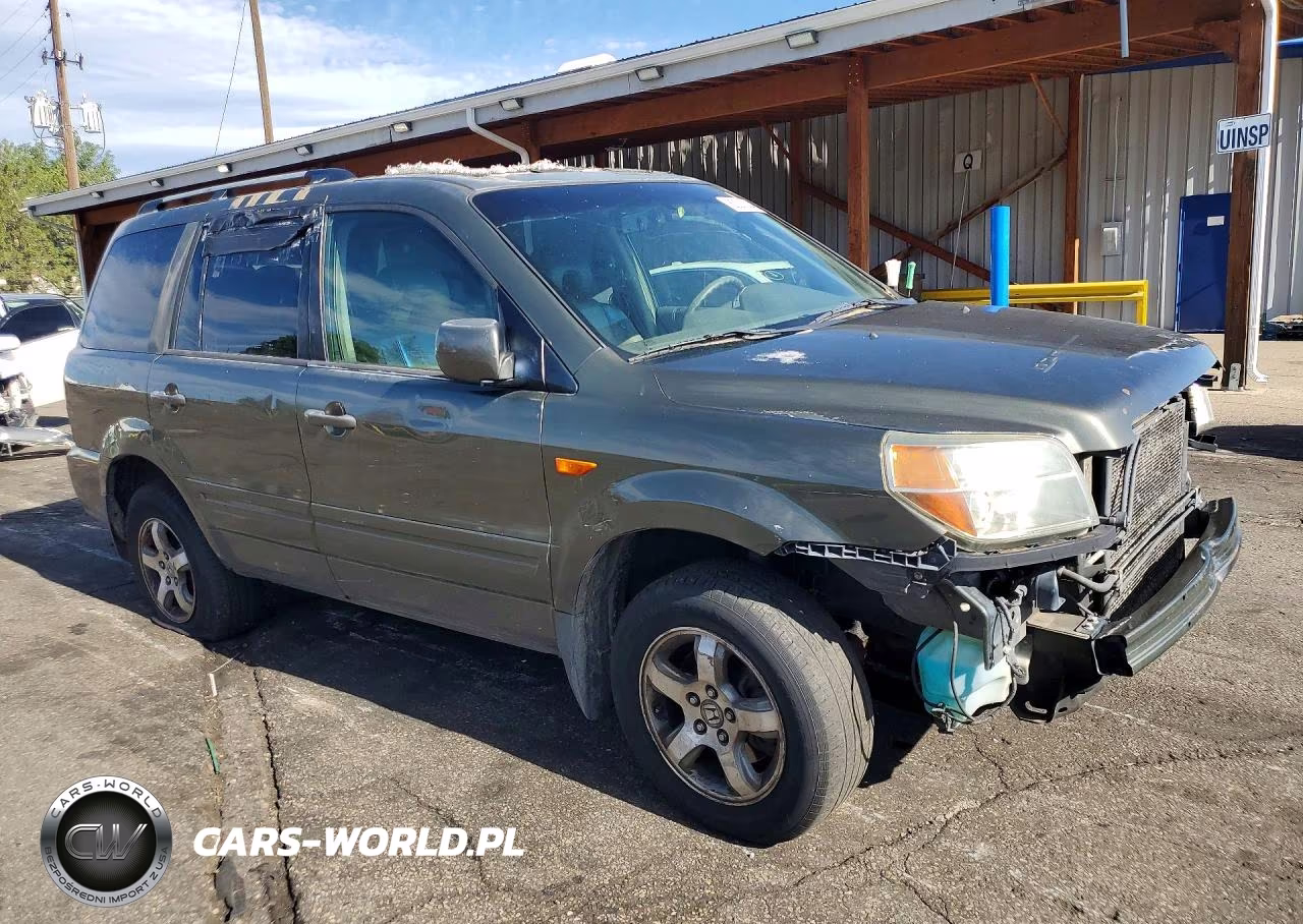 2006 Honda Pilot Ex VIN:5FNYF18666B021378 - 4