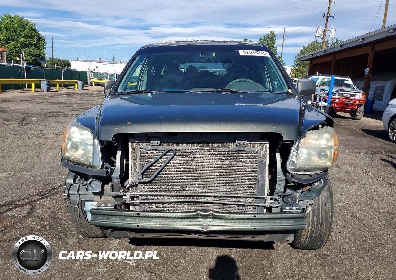 2006 Honda Pilot Ex VIN:5FNYF18666B021378 - 5