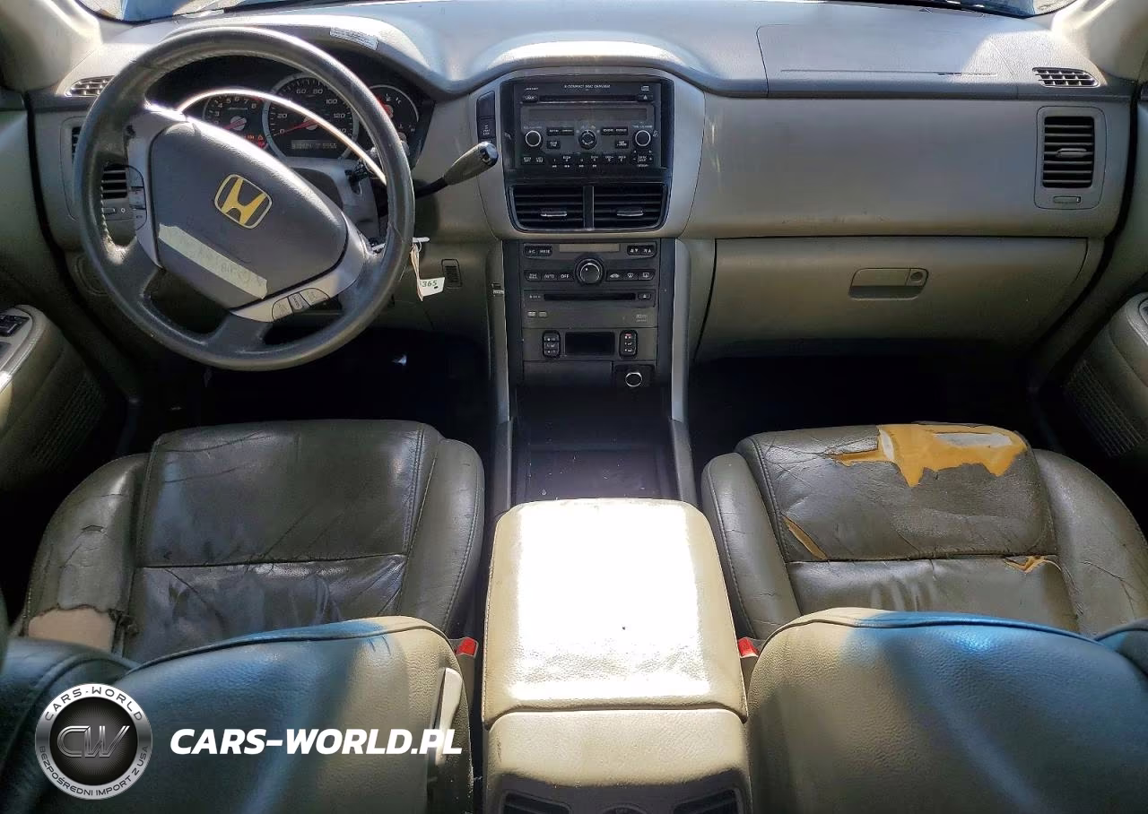 2006 Honda Pilot Ex VIN:5FNYF18666B021378 - 8
