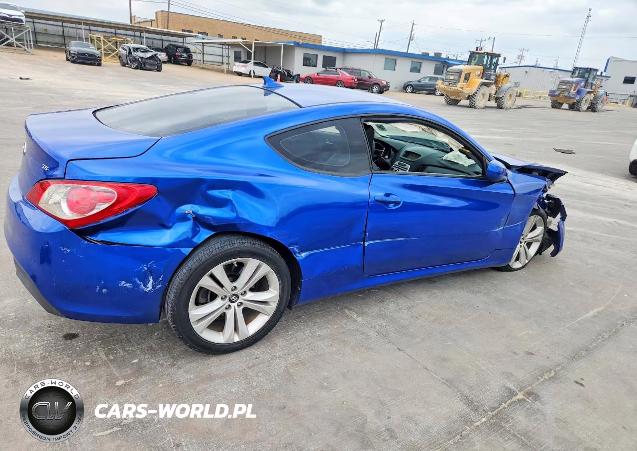 2010 Hyundai Genesis Coupe 3.8L VIN:KMHHU6KH7AU023312 - 3