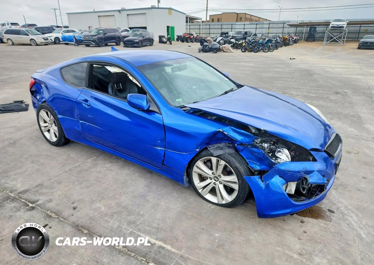 2010 Hyundai Genesis Coupe 3.8L VIN:KMHHU6KH7AU023312 - 4