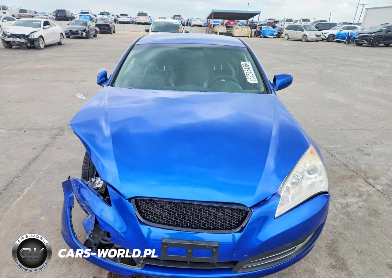 2010 Hyundai Genesis Coupe 3.8L VIN:KMHHU6KH7AU023312 - 5