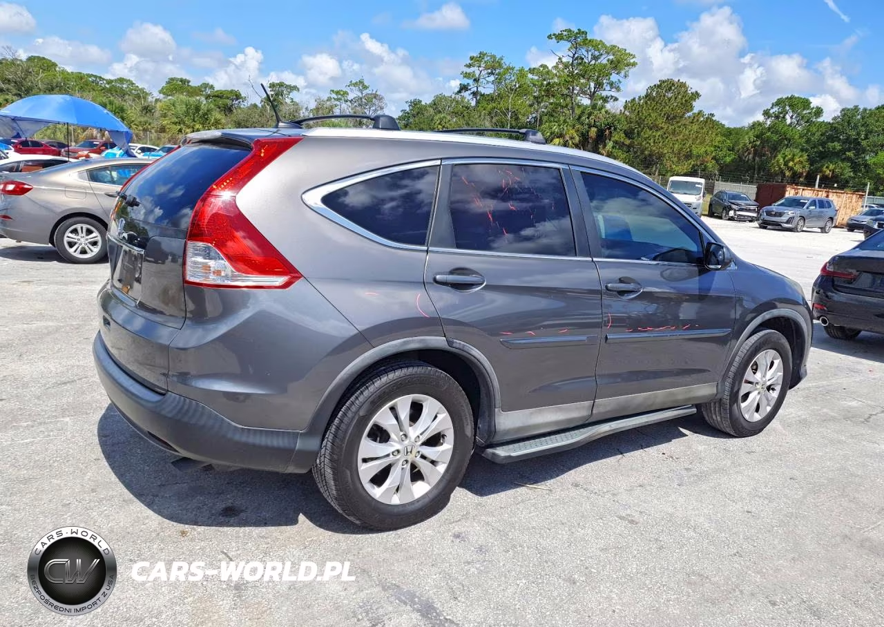 2014 Honda Cr-V Exl VIN:2HKRM3H72EH545884 - 3