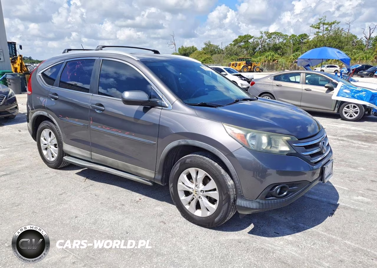 2014 Honda Cr-V Exl VIN:2HKRM3H72EH545884 - 4