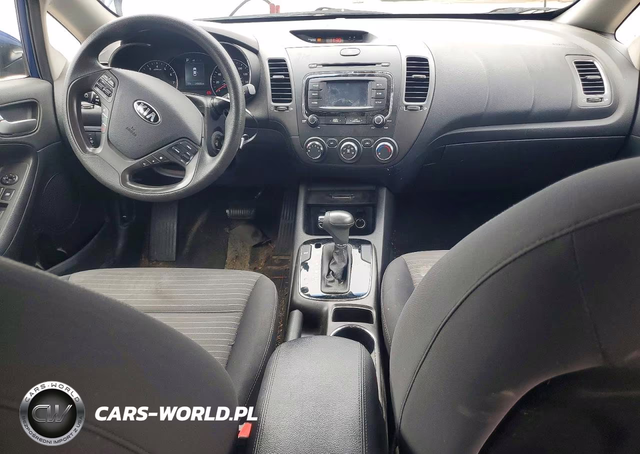 2017 Kia Forte Lx VIN:3KPFL4A76HE124877 - 8