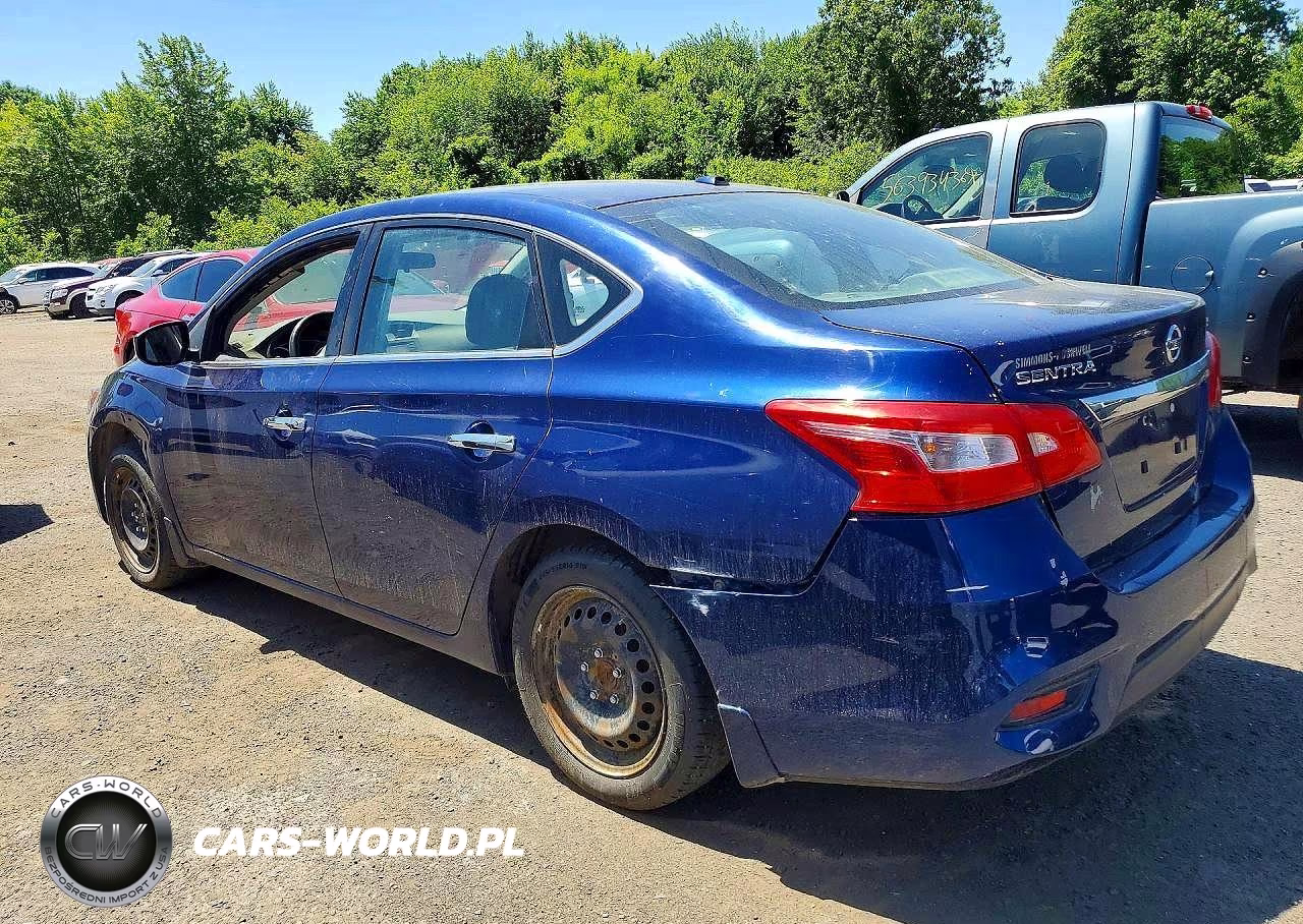 2017 Nissan Sentra Sv VIN:3N1AB7AP0HY318885 - 2