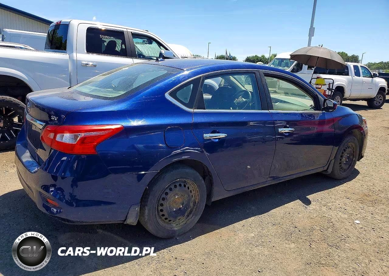 2017 Nissan Sentra Sv VIN:3N1AB7AP0HY318885 - 3