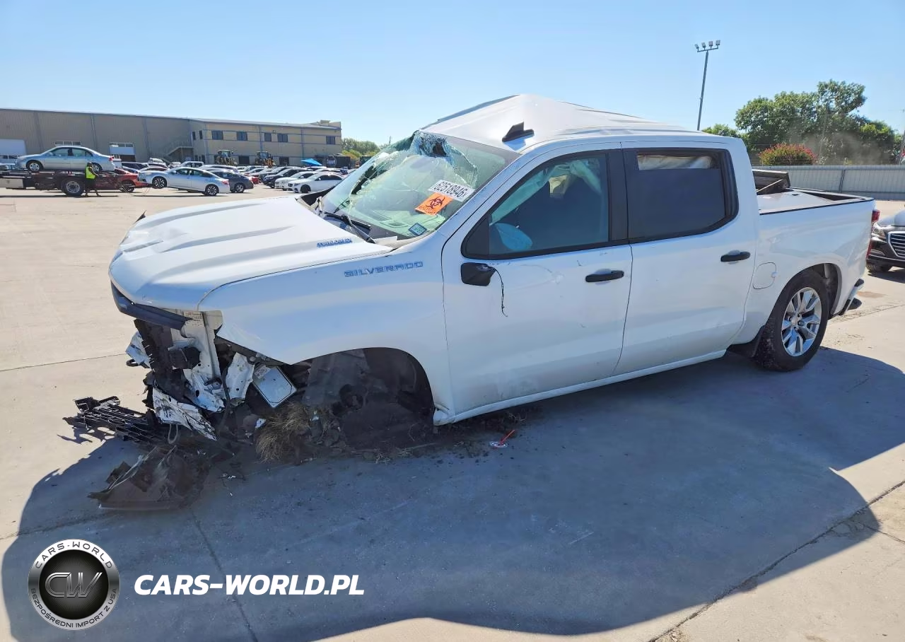 2026 Chevrolet Silverado C1500 Custom VIN:1GCPABEK6TZ177301 - 1