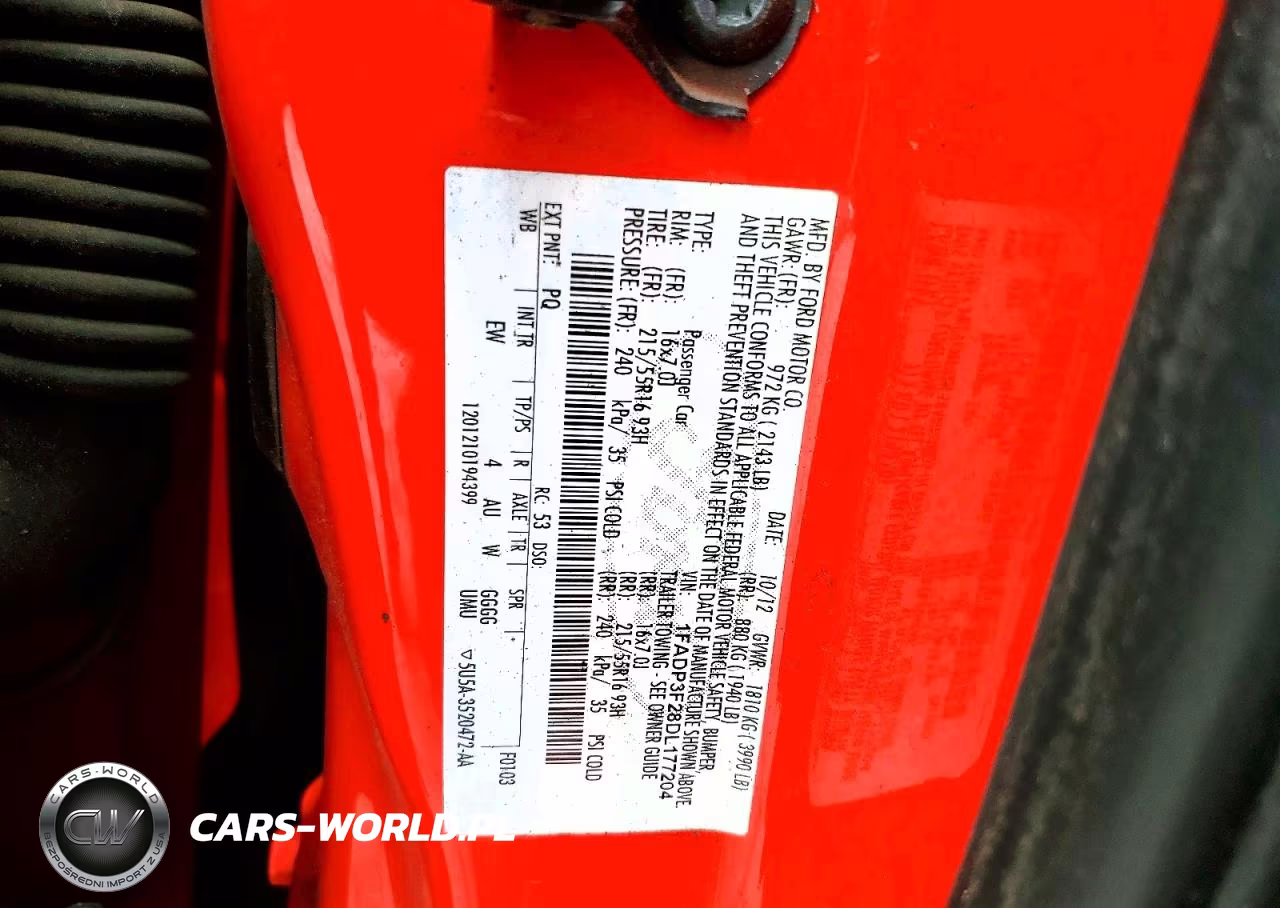 2013 Ford Focus Se VIN:1FADP3F28DL177204 - 12