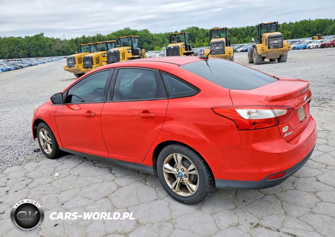 2013 Ford Focus Se VIN:1FADP3F28DL177204 - 2