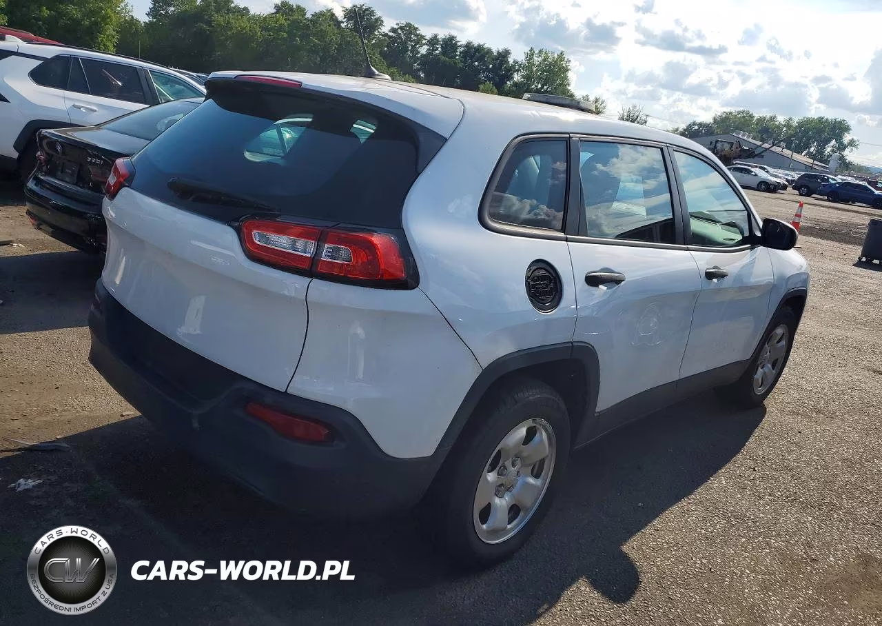 2017 Jeep Cherokee Sport VIN:1C4PJLABXHD240433 - 3